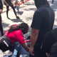 “Reveal” host Al Letson said, “I just put my body down on top of his, in the hopes that they would not hit me.” (Credit: Shane Bauer)